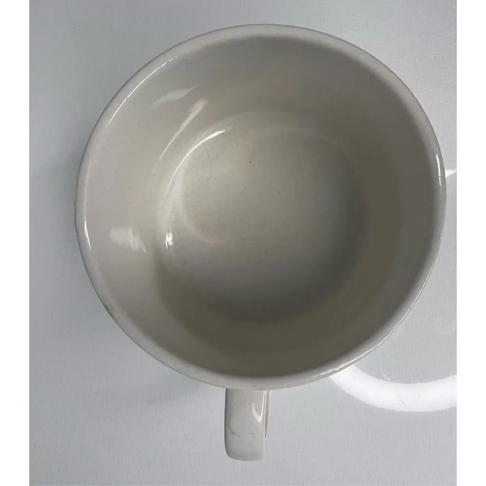 Bundle Of Two Vintage Glass Soup Recipe Bowls With Handle